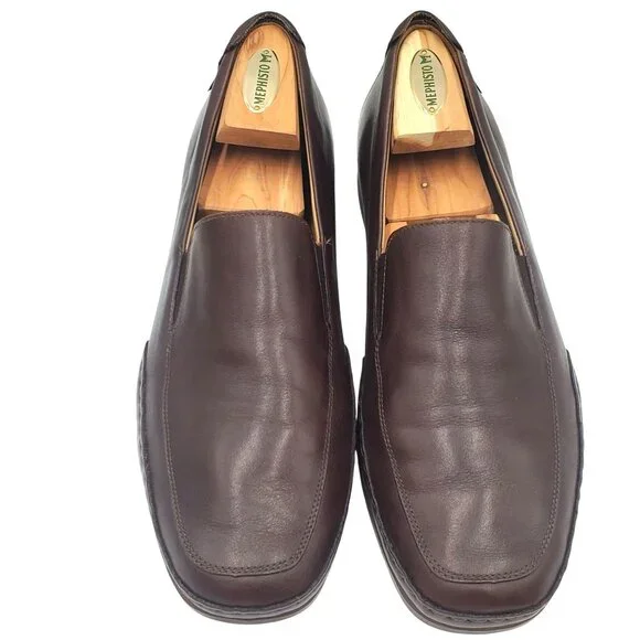 Mephisto Edlef Men's size 11 Brown Full Grain Leather Loafer Casual dress shoes